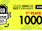 Vinn 1000 euro i vår juleturnering i CS:GO
