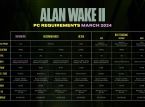 Alan Wake 2 er nå enklere å kjøre på PC