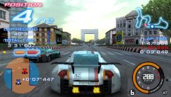 Tre baner i Ridge Racer PS Vita
