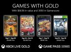 Xbox Games with Gold for september annonsert