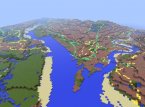 Gjenskapte 138 000 kvadratkilometer i Minecraft