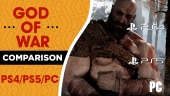 God of War - De første 20 minuttene sammenliknet på PC, PS4 og PS5